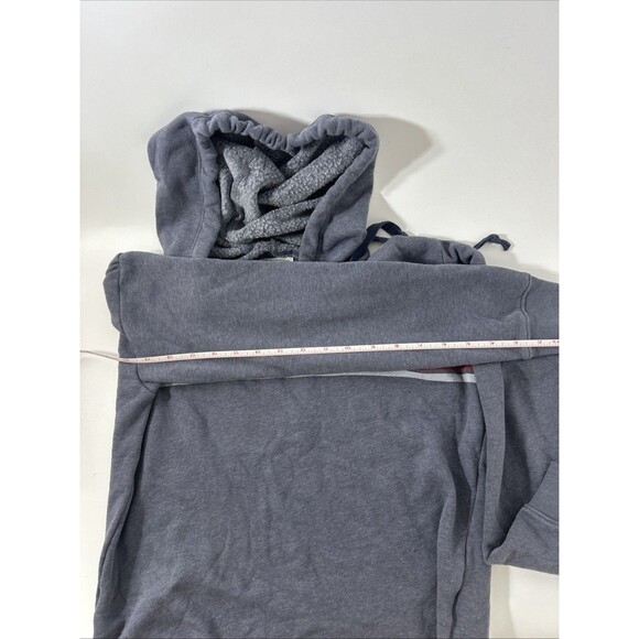 American Eagle Rainbow Stripe Hooded Pullover‎ Sweatshirt Jacket Hoodie Womens M - Picture 3 of 6